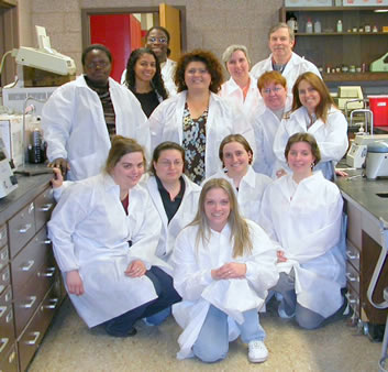 Photo: MLT students, 2006