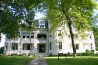 Photo: Windows on the third floor of Morrison Hall
