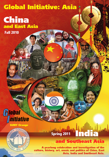 Global Initiative 2010 - 2011 Poster - China and East Asia, India and Southeast Asia