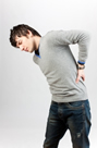 Guy with back pain